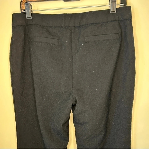 Kate Spade Live Colorfully Wool Dress Pants Black Size 10 Bootcut - Picture 3 of 4